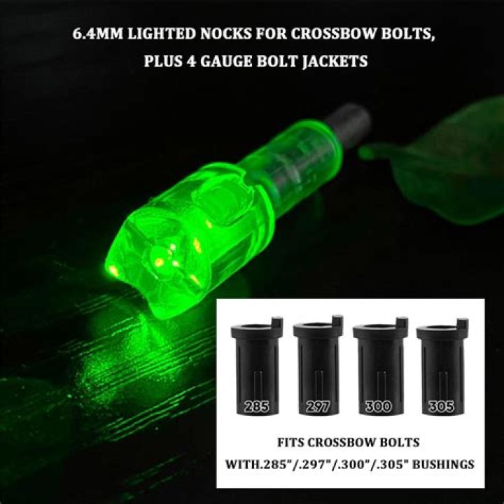 Do they make lighted nocks for crossbow bolts?