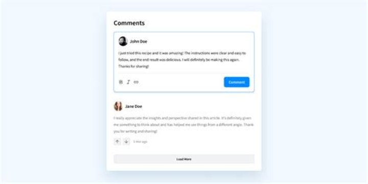 How do I add a comment section to my website?