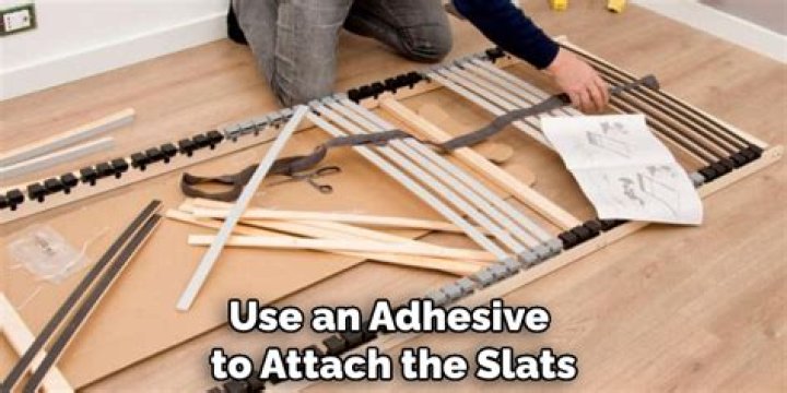 How do I stop my bed slats from popping out?