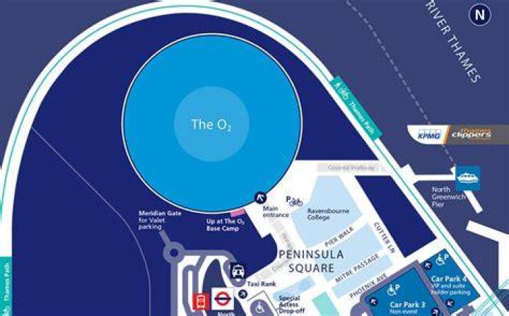 Is there free parking at the O2 Arena?