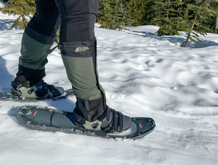 What are gaiters for snowshoeing?
