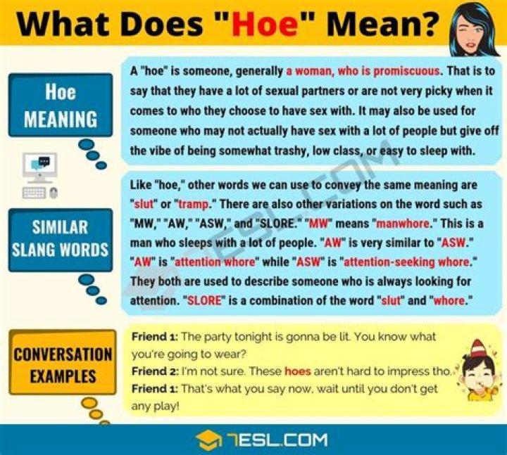 What Does Hoe Mean On TikTok? Hoe Meaning in Text, Urban Dictionary And All İnformation