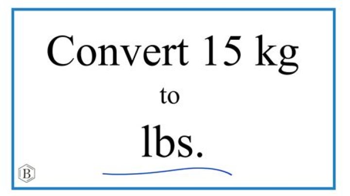 What is 15kg in ML?