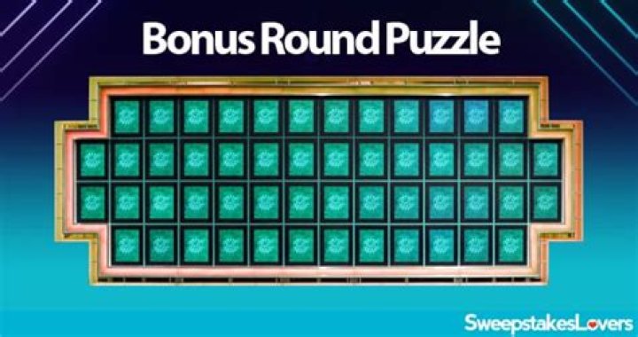 What is Bonus Round puzzle solution?