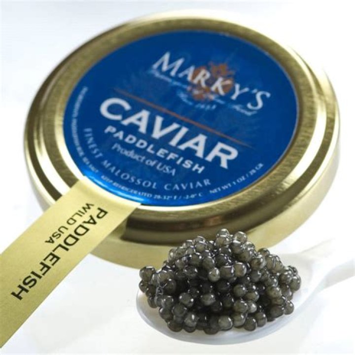 What is paddlefish roe worth?