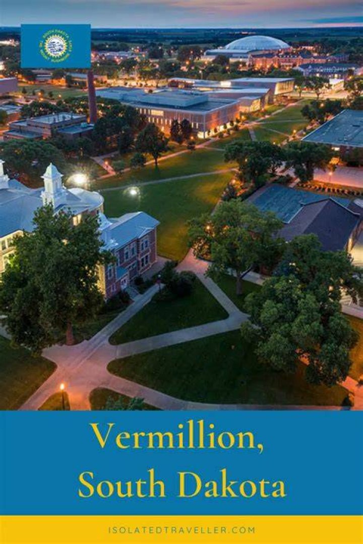 What university is in Vermillion South Dakota?