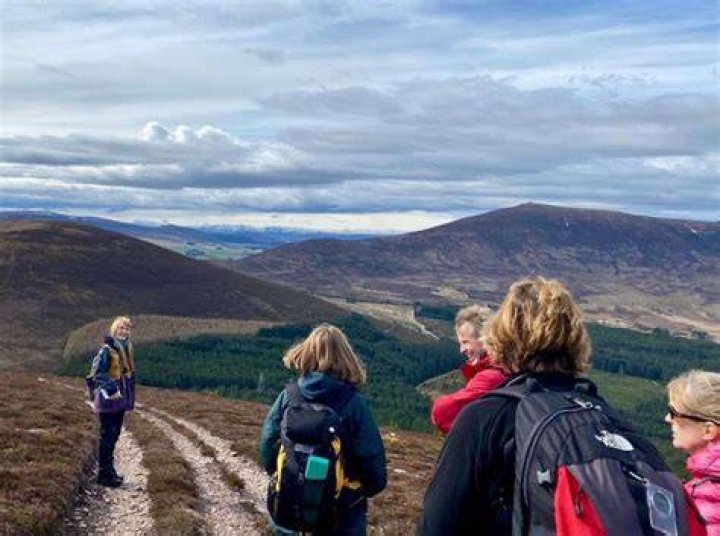 Where do you park to climb Bennachie?